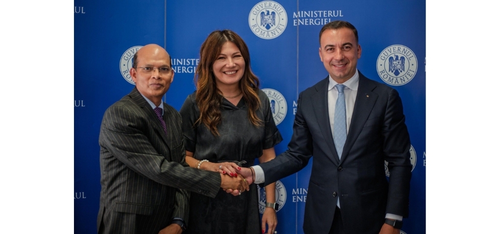 H.E. Ambassador Dr. Manoj Kumar Mohapatra and H.E. Ms. Sena Latif, Ambassador of Romania to India, jointly called on Honorable Minister of Energy Bogdan-Gruia Ivan